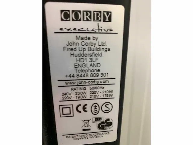 Corby - executive - broekenpers - afbeelding 3 van  3