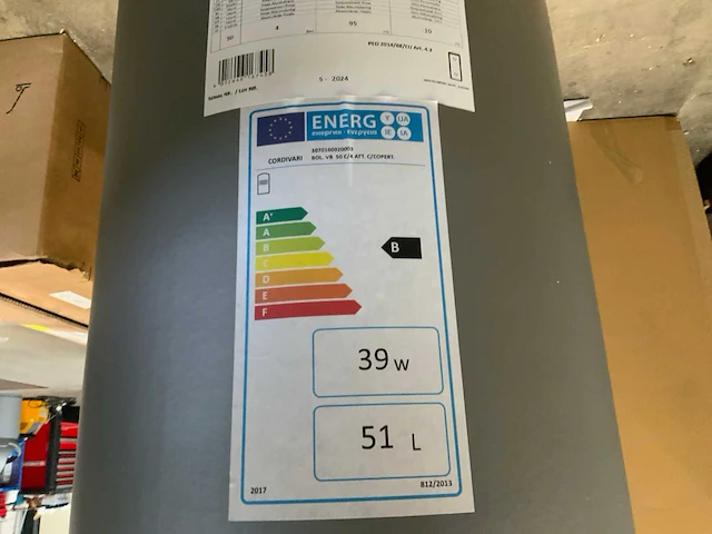 Cordivari bol. vb 50 c/4 boiler - afbeelding 3 van  5