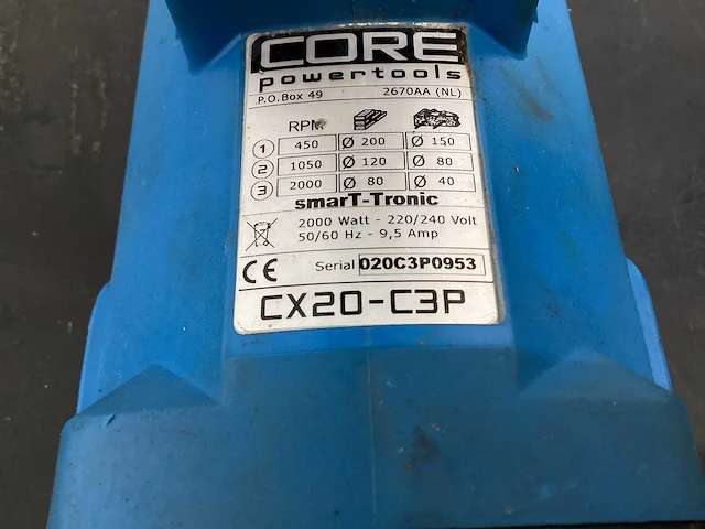 Core adamas - cx20-c3p - boormachine - afbeelding 4 van  4