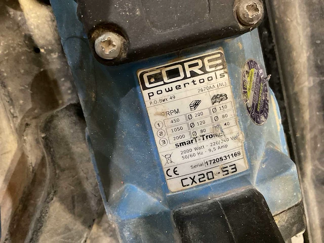 Core powertool smart-tronic diamantboormachine - afbeelding 4 van  5