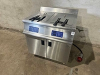 Coreca - umpi0203_d - dubbele friteuse - afbeelding 1 van  7