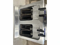 Coreca - umpi0203_d - dubbele friteuse - afbeelding 5 van  7