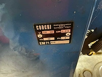 Corghi em71 banden balanceerapparaat - afbeelding 9 van  9