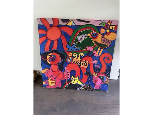 Corneille, cobra, 1988 - afbeelding 1 van  2