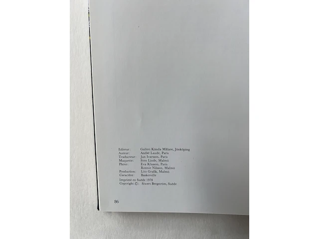 Corneille; zeldzame complete cassette met 4 litho’s en een boek uit 1978 - afbeelding 8 van  16