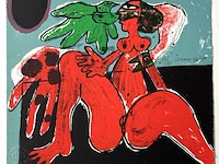 Corneille; zeldzame complete cassette met 4 litho’s en een boek uit 1978 - afbeelding 10 van  16