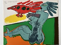 Corneille; zeldzame complete cassette met 4 litho’s en een boek uit 1978 - afbeelding 11 van  16