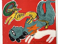 Corneille; zeldzame complete cassette met 4 litho’s en een boek uit 1978 - afbeelding 12 van  16