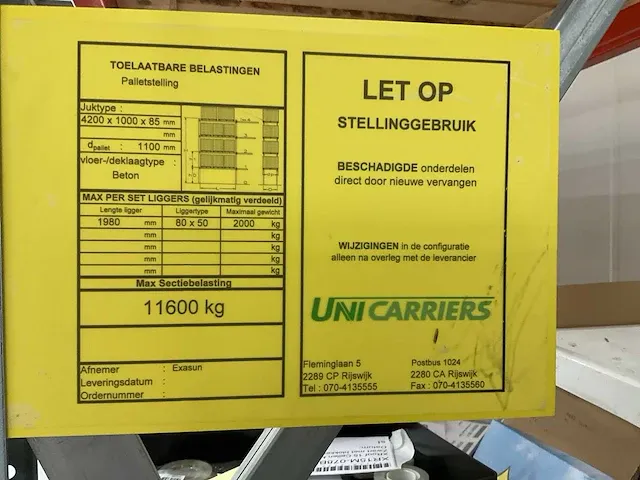 Cornic m225 palletstelling - afbeelding 4 van  7