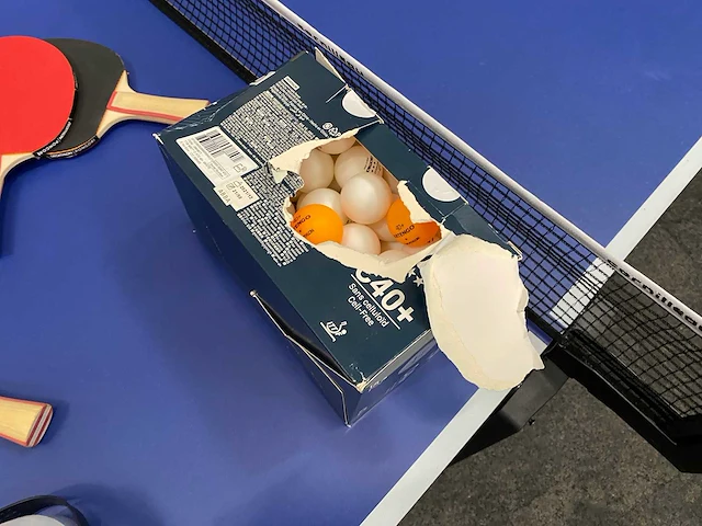Cornilleau 250 - indoor tennistafel - inklapbaar, verrijdbaar - afbeelding 3 van  21