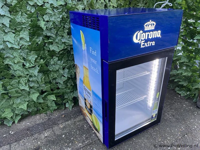 Corona extra glasdeur koelkast - afbeelding 1 van  5