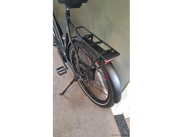 Corratec elektrische damesfiets | model e-power life cx7 belt | kleur black white red |maat 53 cm - afbeelding 4 van  12