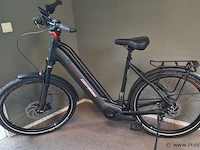 Corratec elektrische damesfiets | model e-power life cx7 belt | kleur black white red |maat 53 cm - afbeelding 6 van  12
