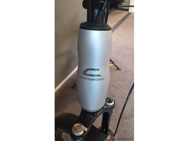 Corratec elektrische damesfiets | model e-power life cx7 belt | kleur silber cool grey |maat 57 cm - afbeelding 3 van  16