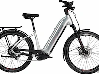 Corratec elektrische damesfiets | model e-power life cx7 belt | kleur silber cool grey |maat 57 cm - afbeelding 1 van  16