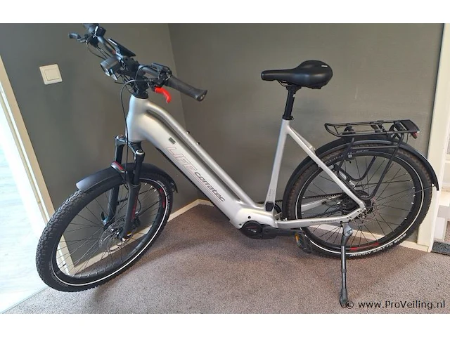 Corratec elektrische damesfiets | model e-power life cx7 belt | kleur silber cool grey |maat 57 cm - afbeelding 9 van  16