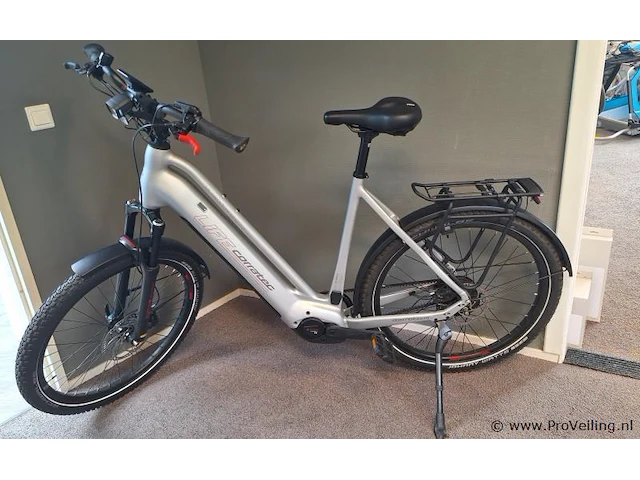 Corratec elektrische damesfiets | model e-power life cx7 belt | kleur silber cool grey |maat 57 cm - afbeelding 10 van  16