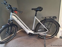 Corratec elektrische damesfiets | model e-power life cx7 belt | kleur silber cool grey |maat 57 cm - afbeelding 10 van  16