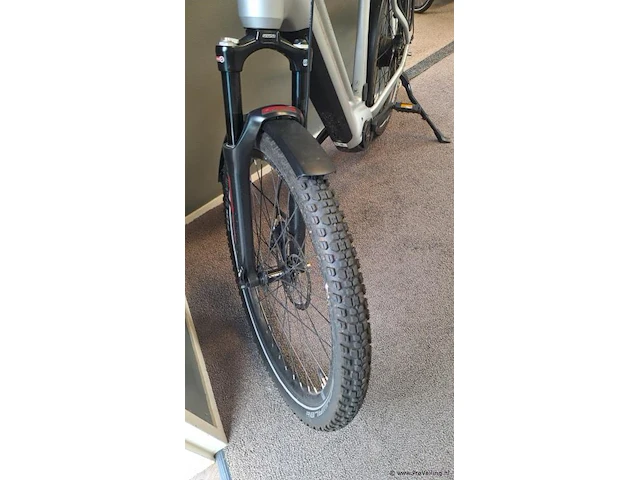 Corratec elektrische damesfiets | model e-power life cx7 belt | kleur silber cool grey |maat 57 cm - afbeelding 11 van  16