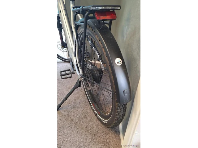 Corratec elektrische damesfiets | model e-power life cx7 belt | kleur silber cool grey |maat 57 cm - afbeelding 12 van  16