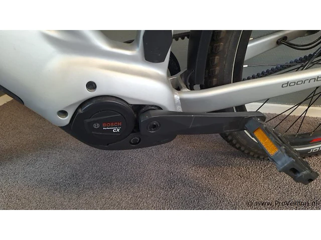 Corratec elektrische damesfiets | model e-power life cx7 belt | kleur silber cool grey |maat 57 cm - afbeelding 14 van  16