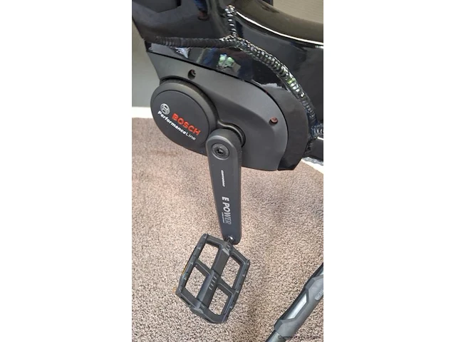 Corratec elektrische damesfiets| model life s p5 | kleur black blue | maat 42 - afbeelding 6 van  18