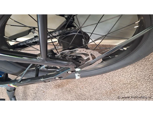 Corratec elektrische damesfiets| model life s p5 | kleur black blue | maat 42 - afbeelding 10 van  18