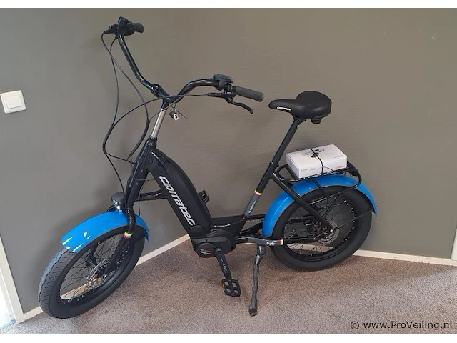 Corratec elektrische damesfiets| model life s p5 | kleur black blue | maat 42 - afbeelding 1 van  18