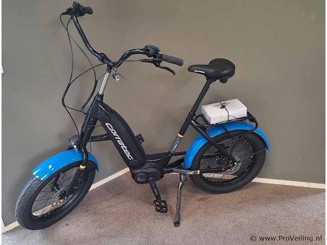 Corratec elektrische damesfiets| model life s p5 | kleur black blue | maat 42 - afbeelding 11 van  18