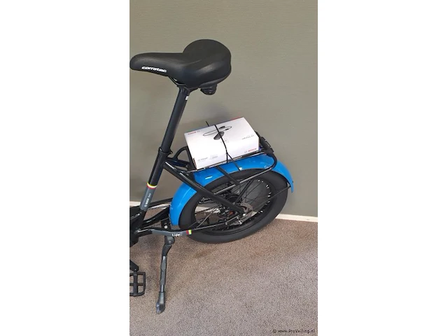Corratec elektrische damesfiets| model life s p5 | kleur black blue | maat 42 - afbeelding 14 van  18