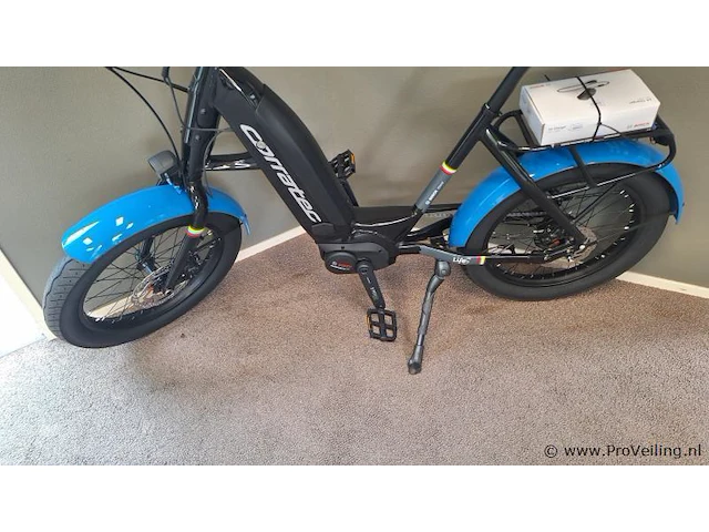 Corratec elektrische damesfiets| model life s p5 | kleur black blue | maat 42 - afbeelding 15 van  18