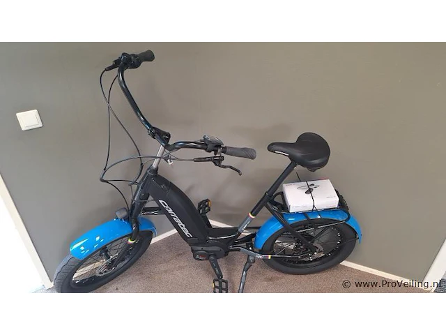 Corratec elektrische damesfiets| model life s p5 | kleur black blue | maat 42 - afbeelding 16 van  18