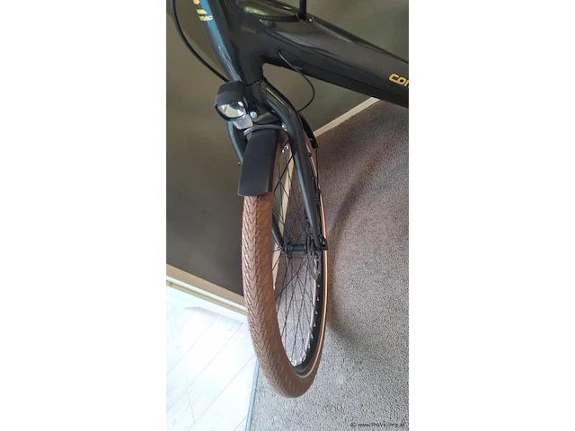 Corratec elektrische herenfiets | model e-power c29 se 3.0 cx7 12s | kleur zwart/bruin | maat 60 cm - afbeelding 6 van  14