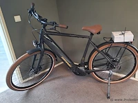 Corratec elektrische herenfiets | model e-power c29 se 3.0 cx7 12s | kleur zwart/bruin | maat 60 cm - afbeelding 1 van  14