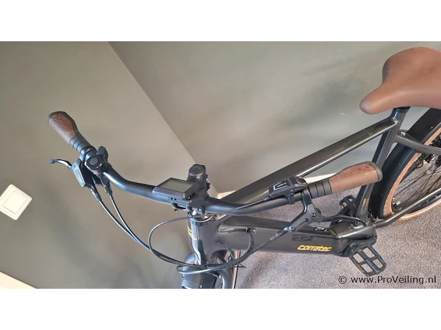 Corratec elektrische herenfiets | model e-power c29 se 3.0 cx7 12s | kleur zwart/bruin | maat 60 cm - afbeelding 8 van  14