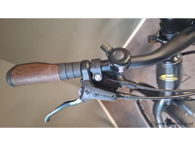 Corratec elektrische herenfiets | model e-power c29 se 3.0 cx7 12s | kleur zwart/bruin | maat 60 cm - afbeelding 10 van  14
