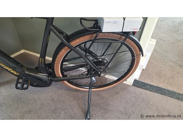 Corratec elektrische herenfiets | model e-power c29 se 3.0 cx7 12s | kleur zwart/bruin | maat 60 cm - afbeelding 11 van  14
