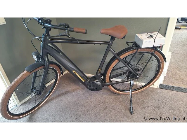 Corratec elektrische herenfiets | model e-power c29 se 3.0 cx7 12s | kleur zwart/bruin | maat 60 cm - afbeelding 12 van  14