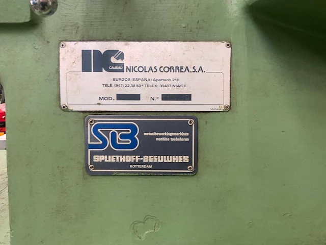 Correa f3-ue freesmachine - afbeelding 2 van  10