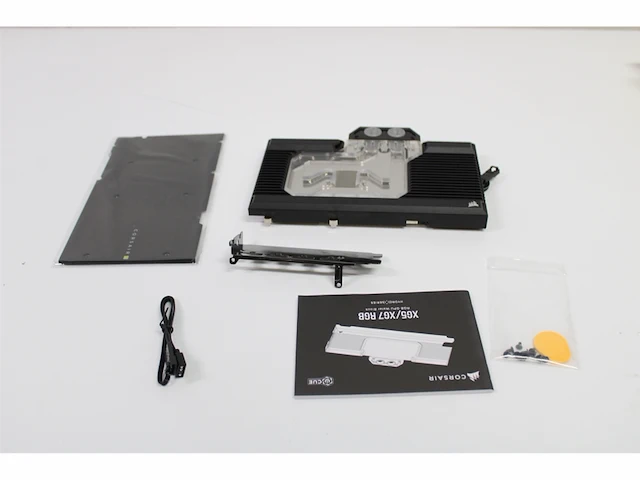 Corsair hydro x series g7 rgb 40-series gpu water block (4090 fe) zwart - afbeelding 5 van  5