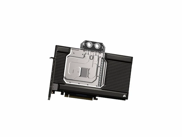 Corsair hydro x series xg7 rgb 40-series strix/tuf gpu waterblok (4080) waterkoeling(zwart) - afbeelding 1 van  1