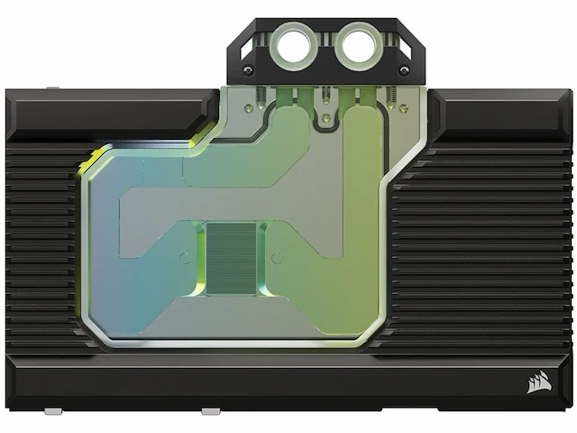 Corsair hydro x series xg7 rgb 4080 founders edition gpu waterblok voor nvidia geforce rtx 4080 fe zwart - afbeelding 1 van  6