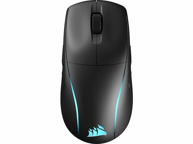 Corsair m75 draadloze gaming muis optisch 89 gram 26.000 dpi zwart - afbeelding 1 van  5