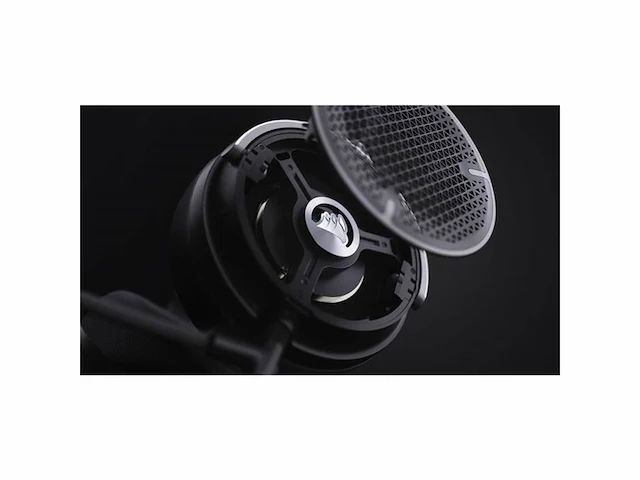 Corsair virtuoso pro bedrade open achterkant gaming headset zwart - afbeelding 3 van  4