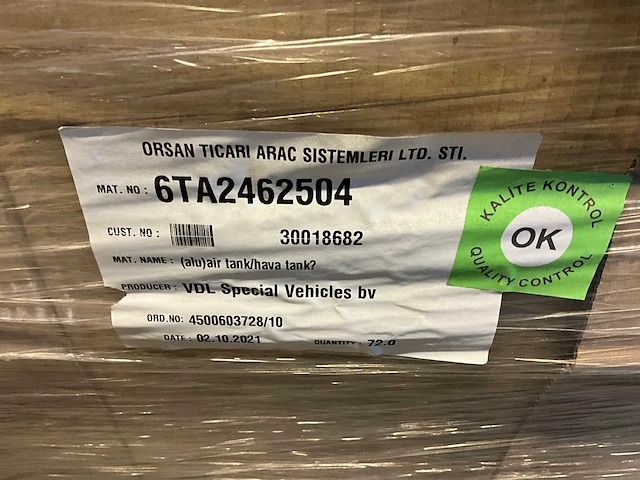 Corsan 20 ltr luchttanks - afbeelding 3 van  4