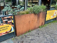 Cortenstalen plantenbak - afbeelding 2 van  3