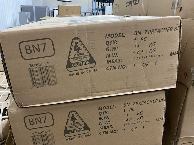 Cortex bn-7 preacher bench trainingsbank - afbeelding 5 van  5