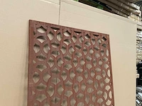 Cortonstaal decoratiepaneel "ellipse" 180x90 cm (5x) - afbeelding 4 van  6