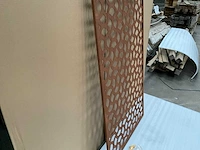 Cortonstaal decoratiepaneel "ellipse" 180x90 cm (5x) - afbeelding 5 van  6