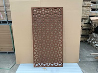 Cortonstaal decoratiepaneel "ellipse" 180x90 cm (5x) - afbeelding 2 van  6